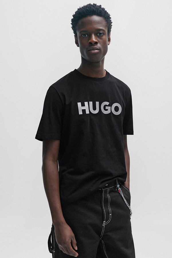 ΜΠΛΟΥΖΑ HUGO - 001 ΜΑΥΡΟ